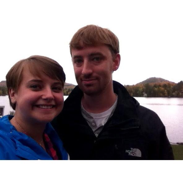 Lake Placid Visit #1. Justin's square bangs tell you its early.