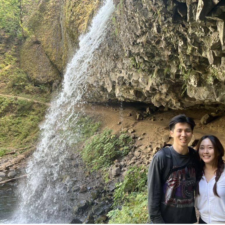 Jimz finding time to take me on trips even though I barely had breaks as a graduate student (Portland 2023)