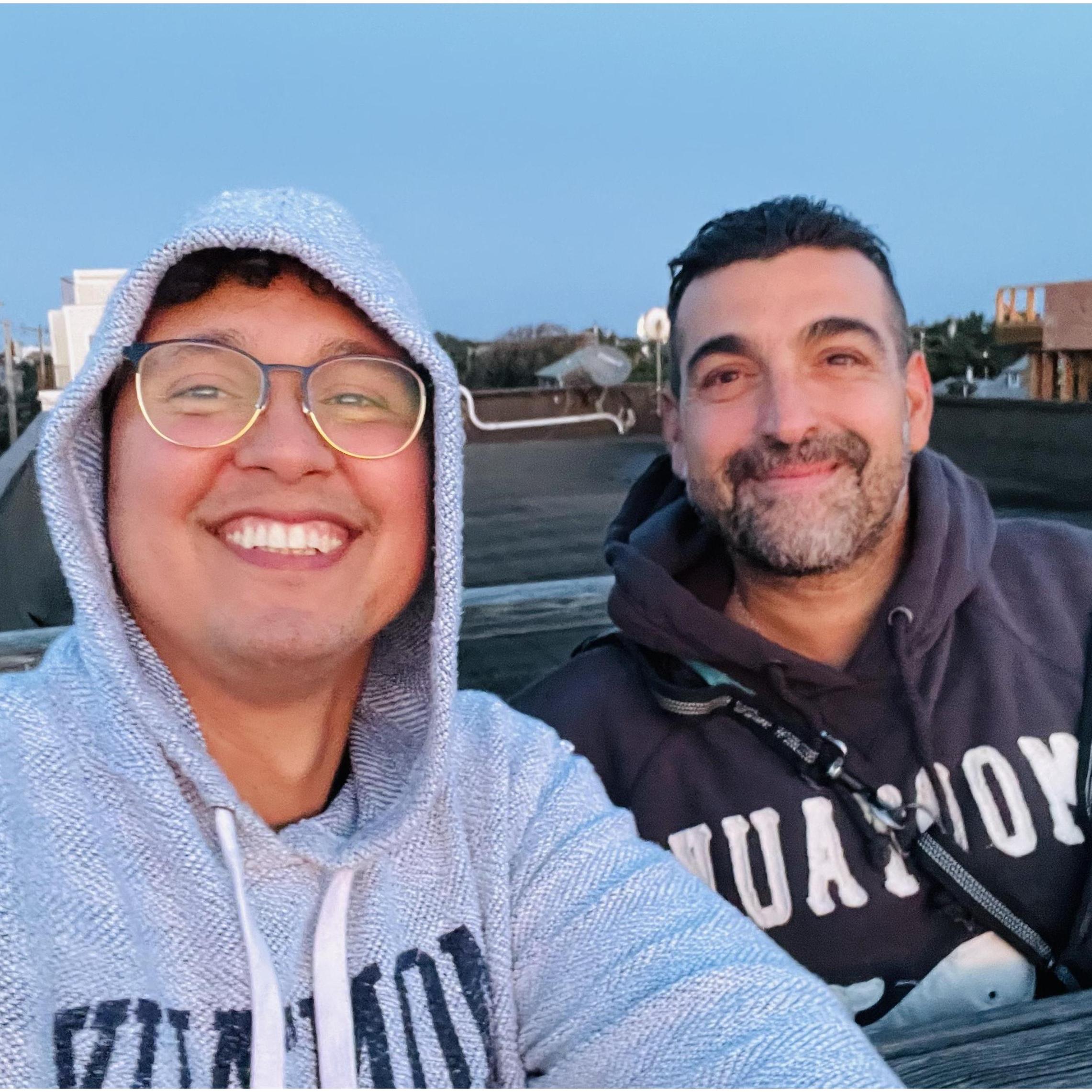 Rooftop happiness