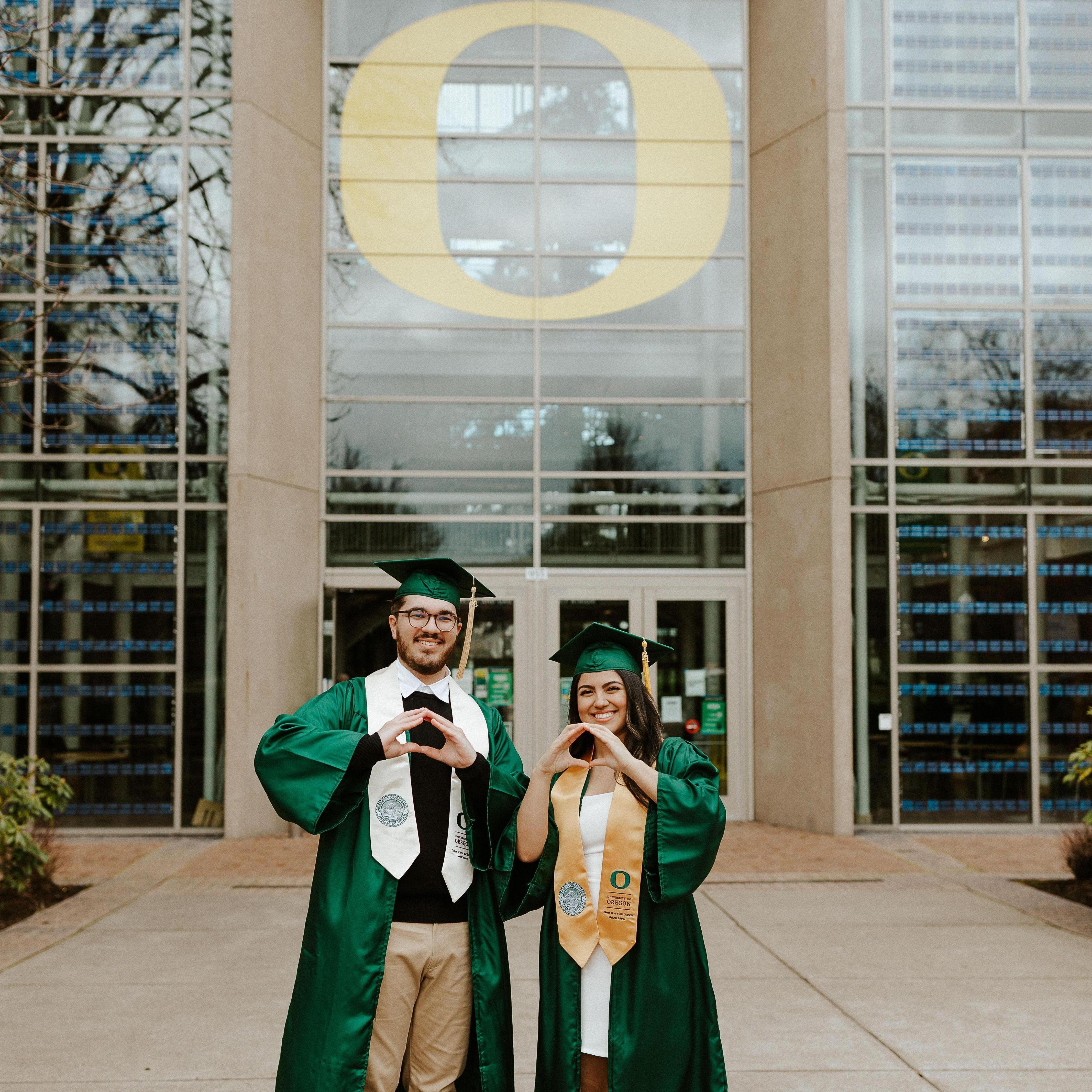 SCO DUCKS! We absolutely loved our time at the University of Oregon. Our love grew so much stronger!