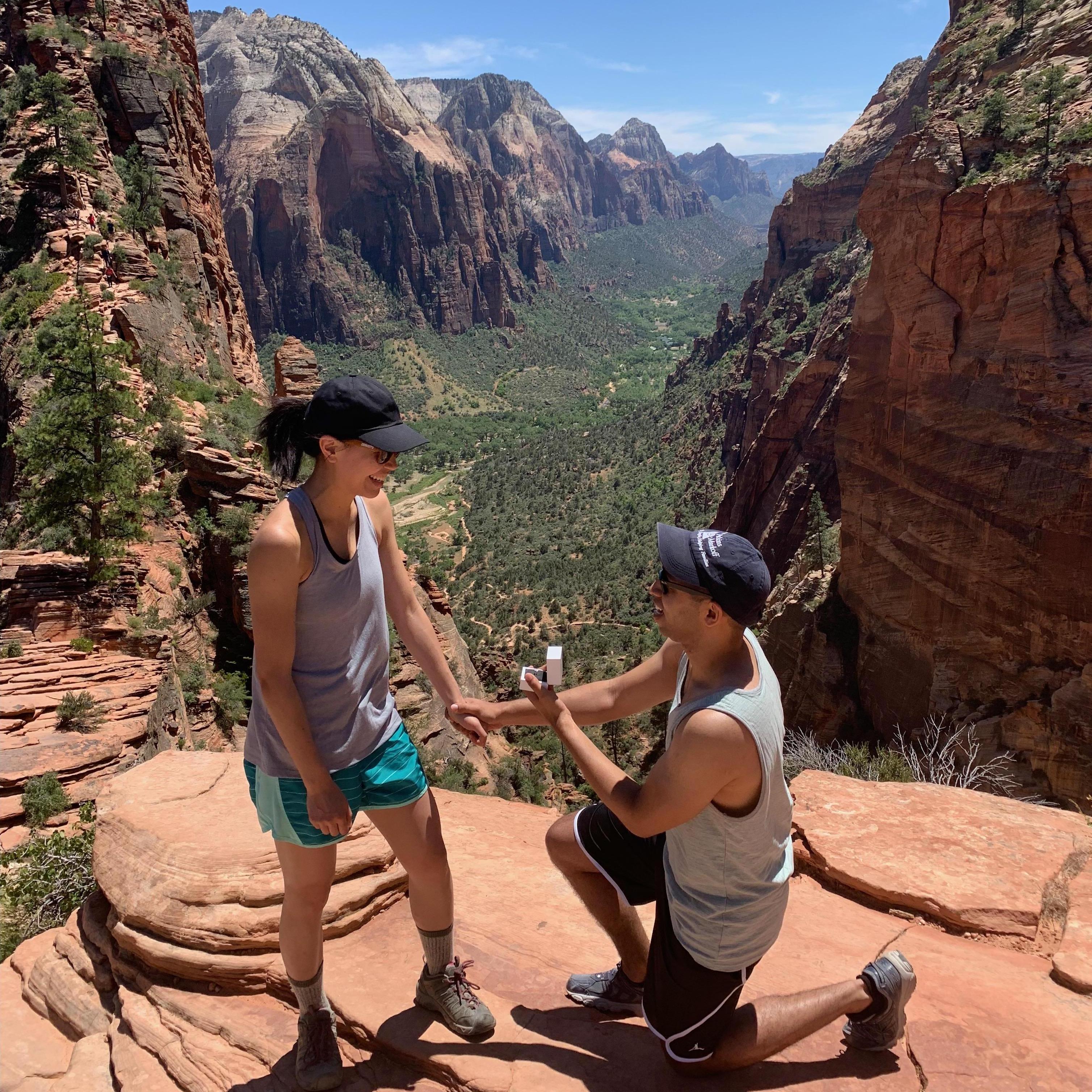 She said "yes".