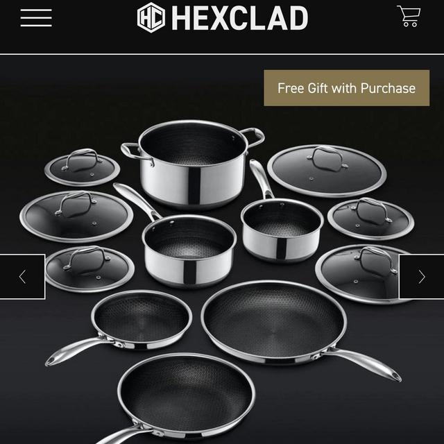 Hexclad pots & pans