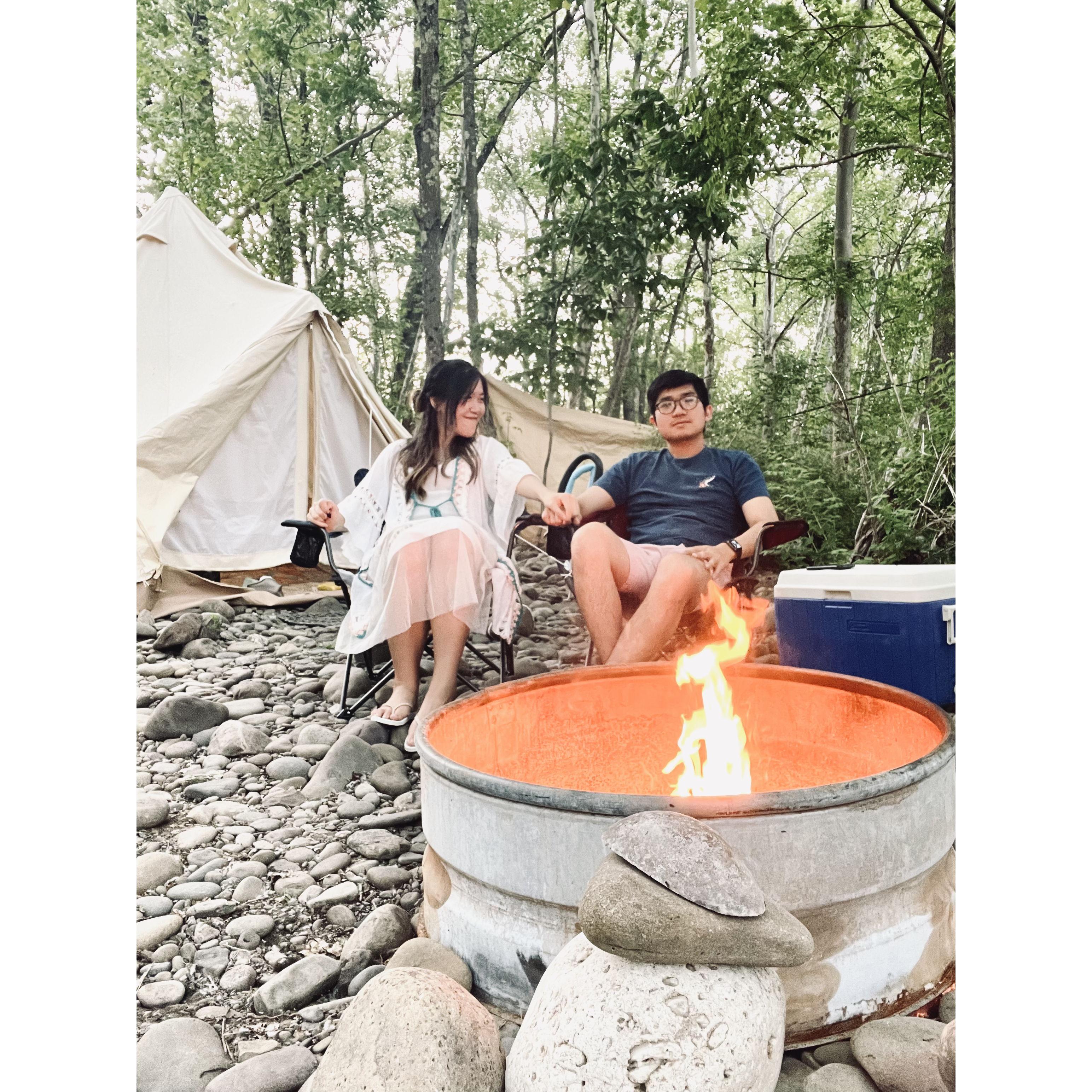 [2021-06] Our first camping day..... (maybe also the last)