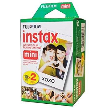 Fujifilm INSTAX Mini Instant Film Twin Pack (White)