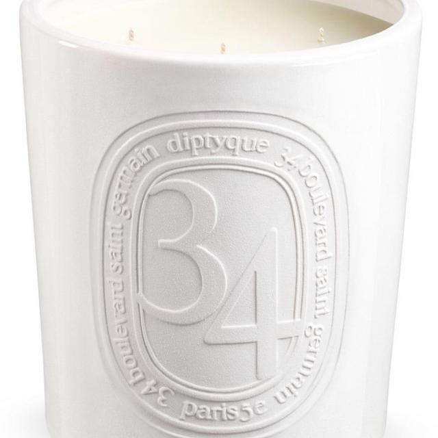 Diptyque 34 Boulevard Saint Germain Ceramic Candle