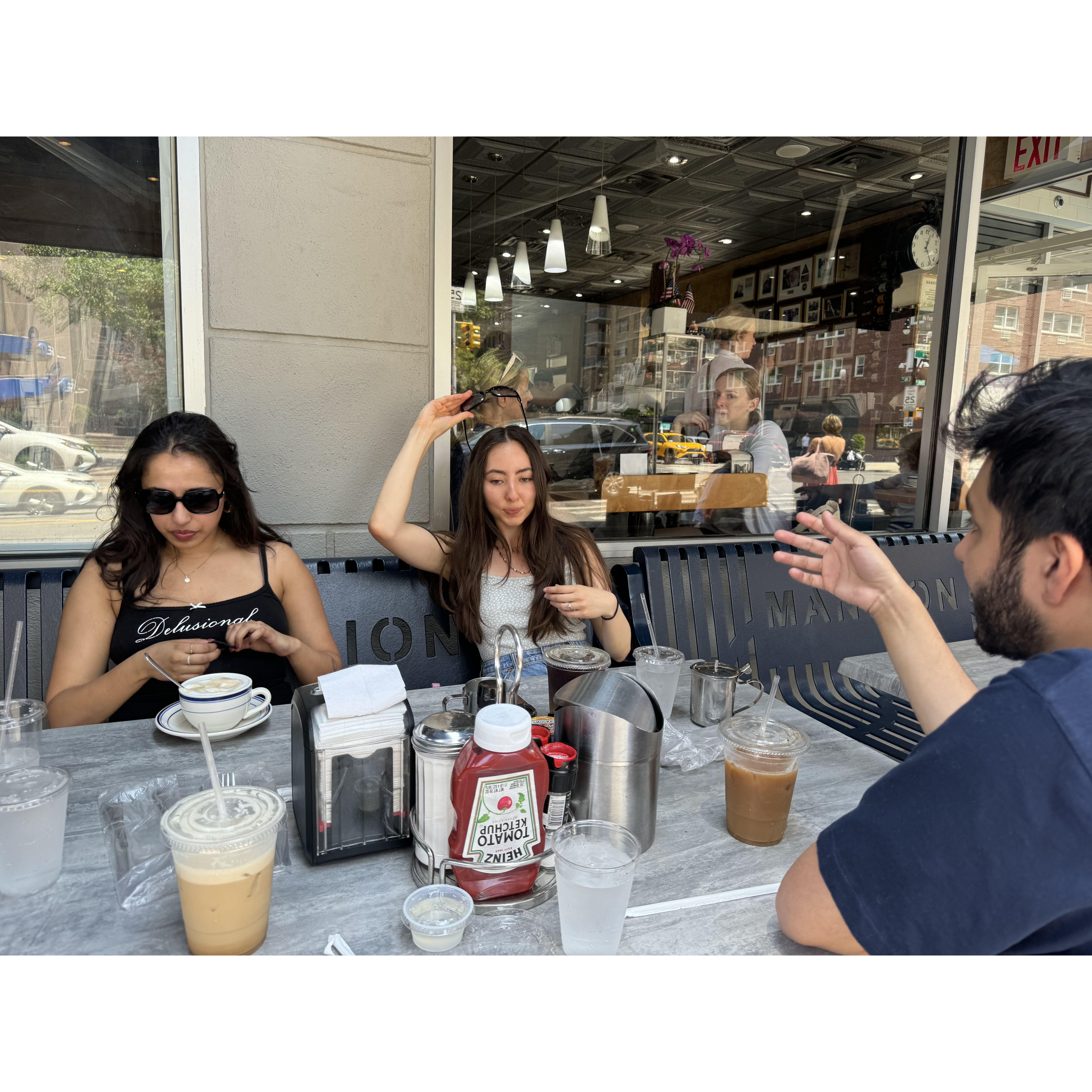 Brunch by our second nyc apartment (May 2024)