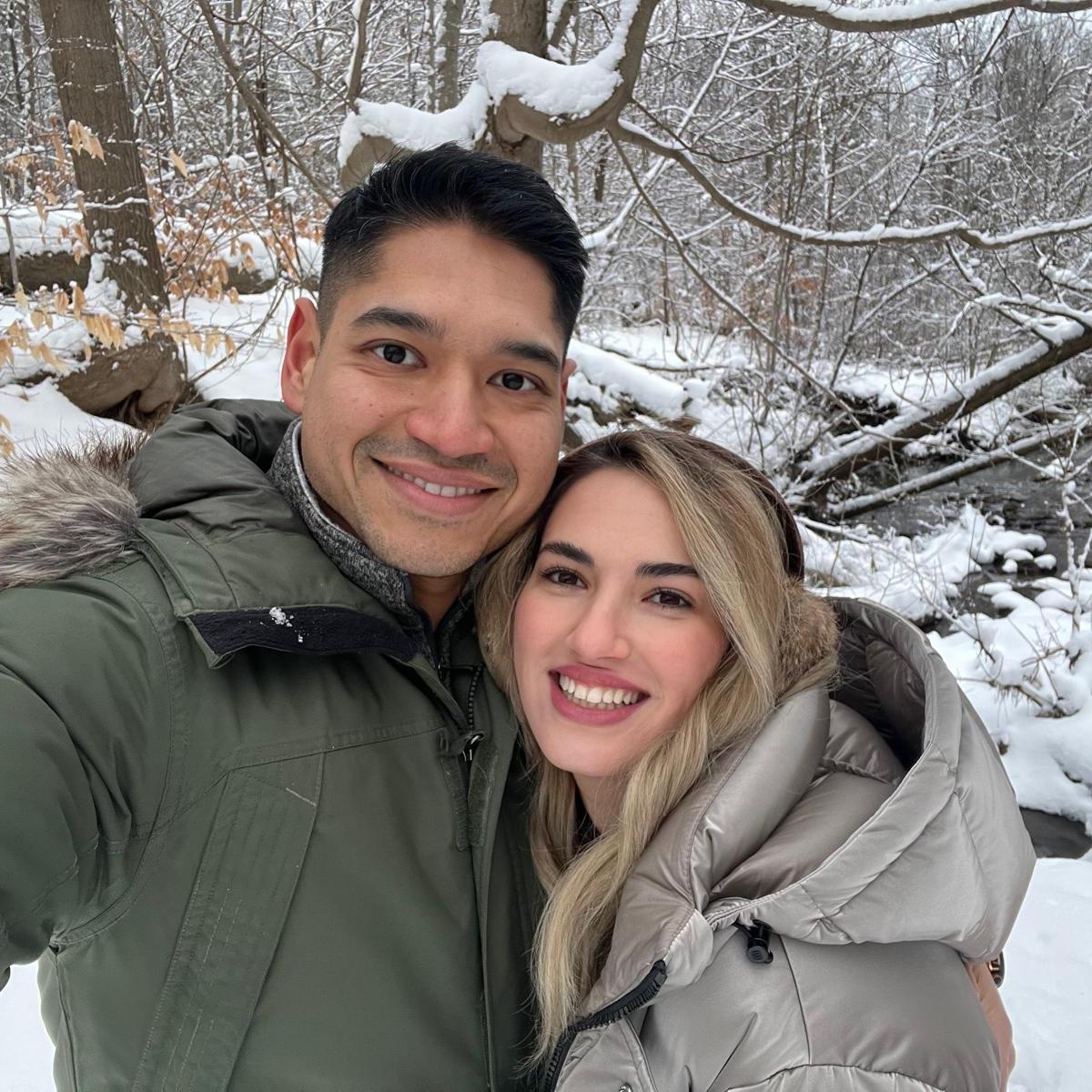 One of our first dates!