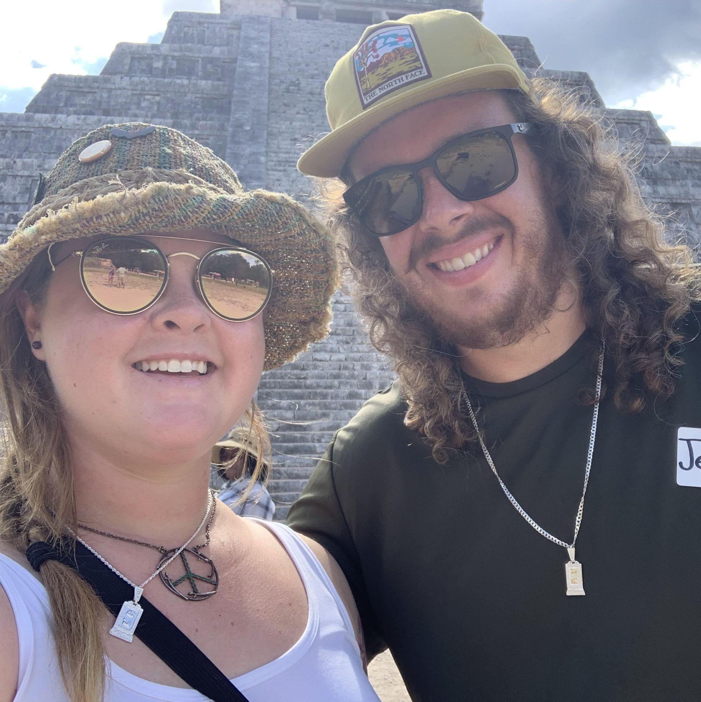 Visiting one of the Seven Wonders of the World, Chichen Itza!