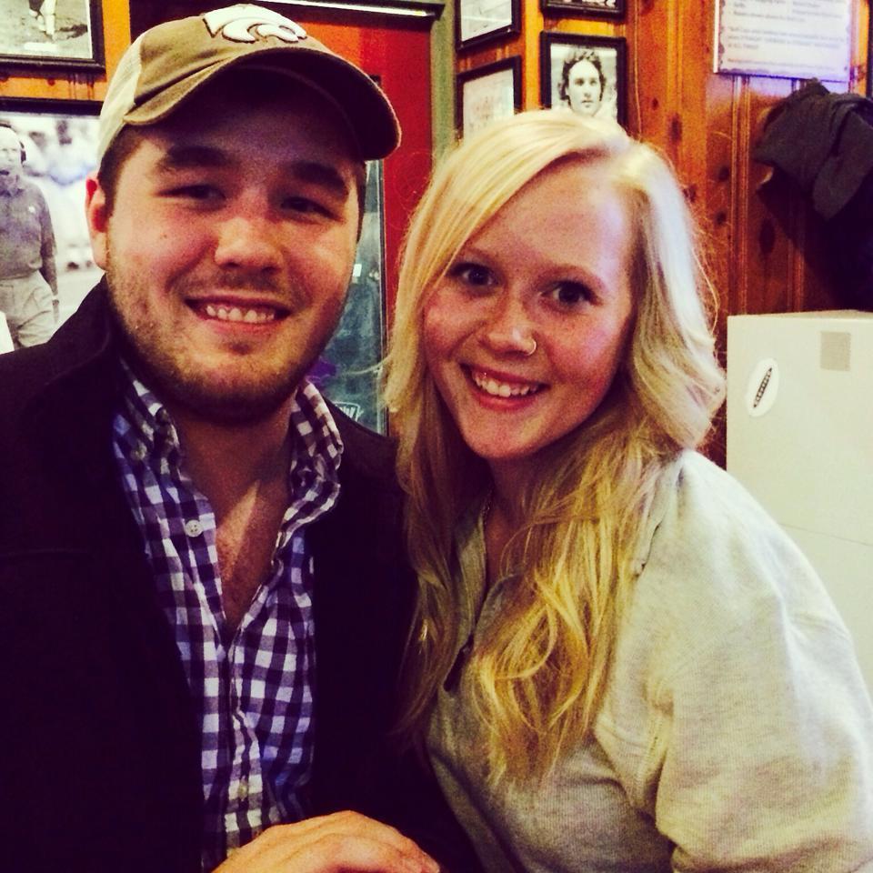Celebrating being in each other's lives for 1 year January 2015