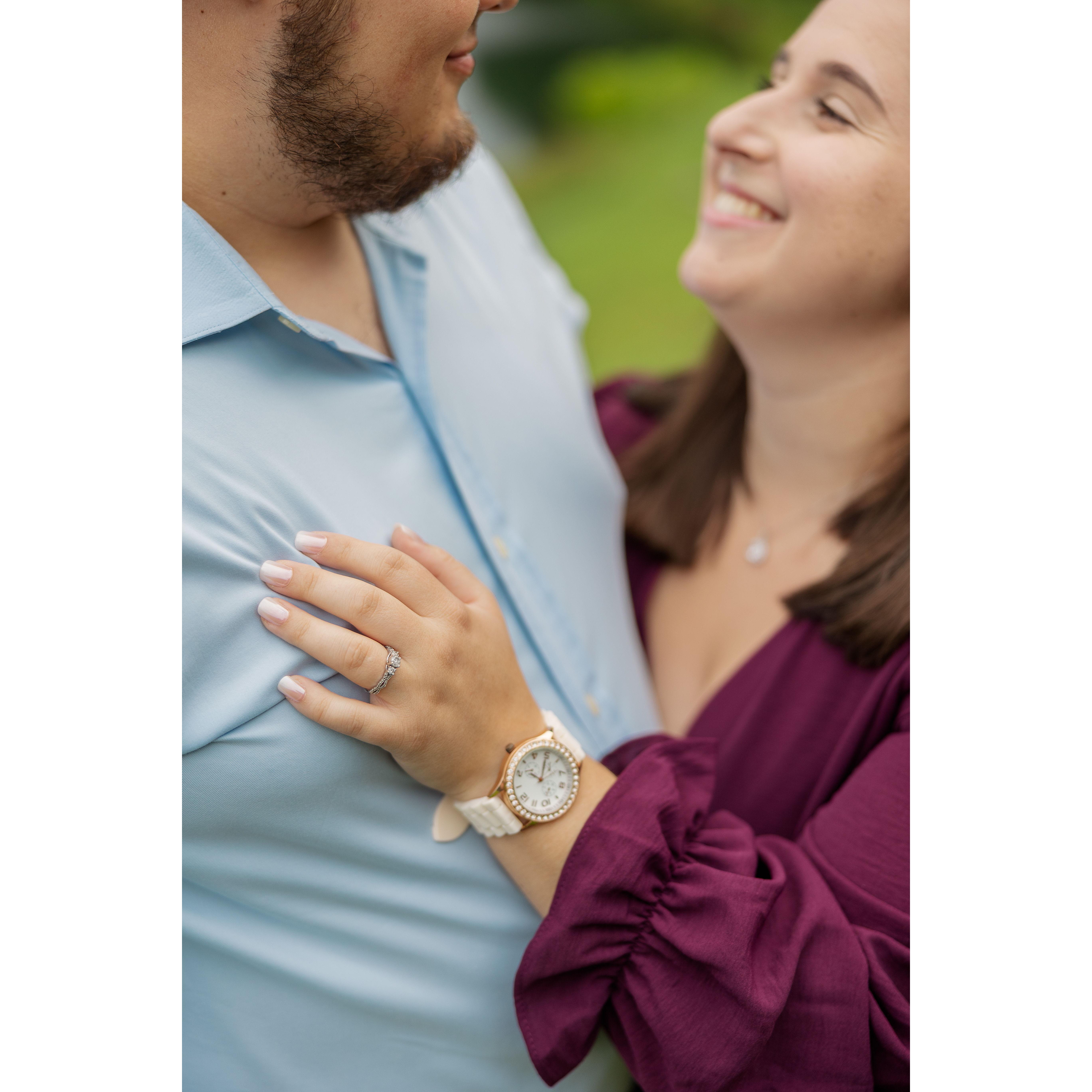 More snaps from our engagement shoot.
