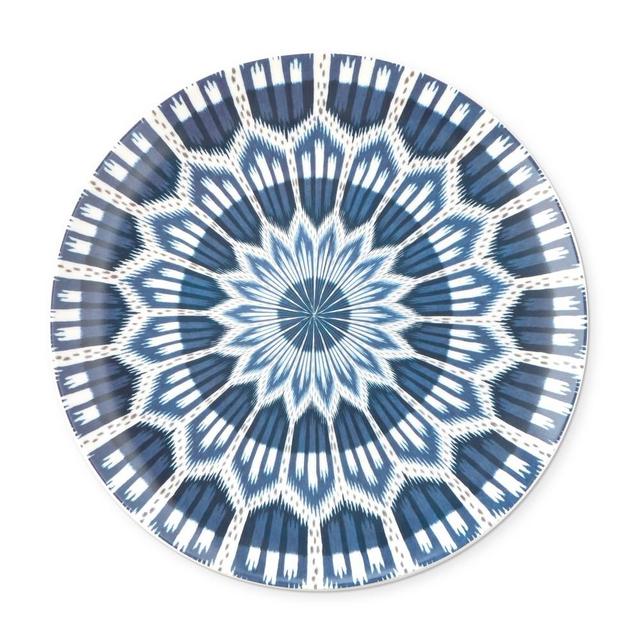 Schumacher Dinner Plates, Each, Blue