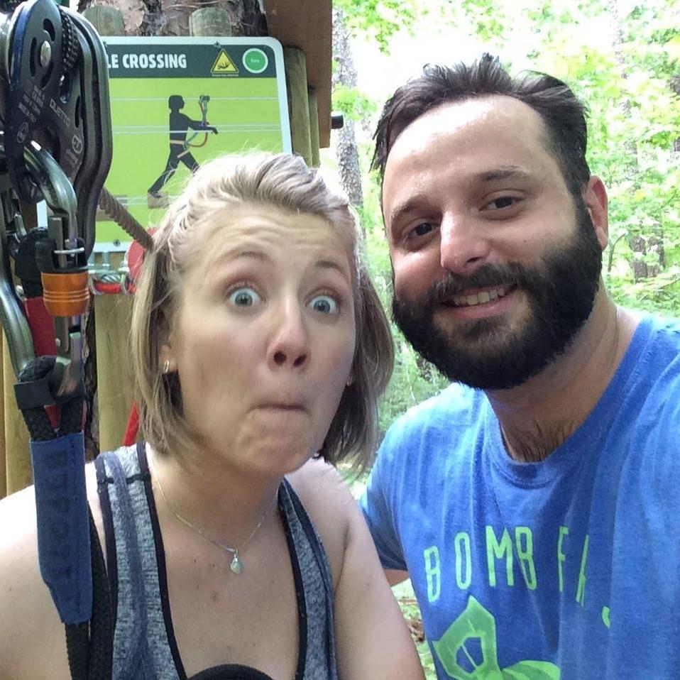 Go Ape for our second date 2015