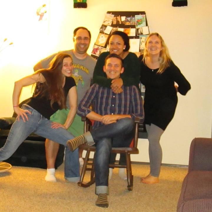 Hanging out with Andrea and the Katz family this spring!