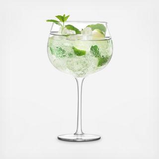 Verso Cocktail Balloon Wine Glass, Set of 2