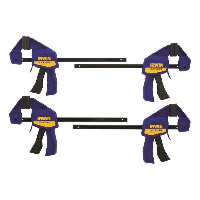 IRWIN QUICK-GRIP 4-Pack 6-in Clamps
