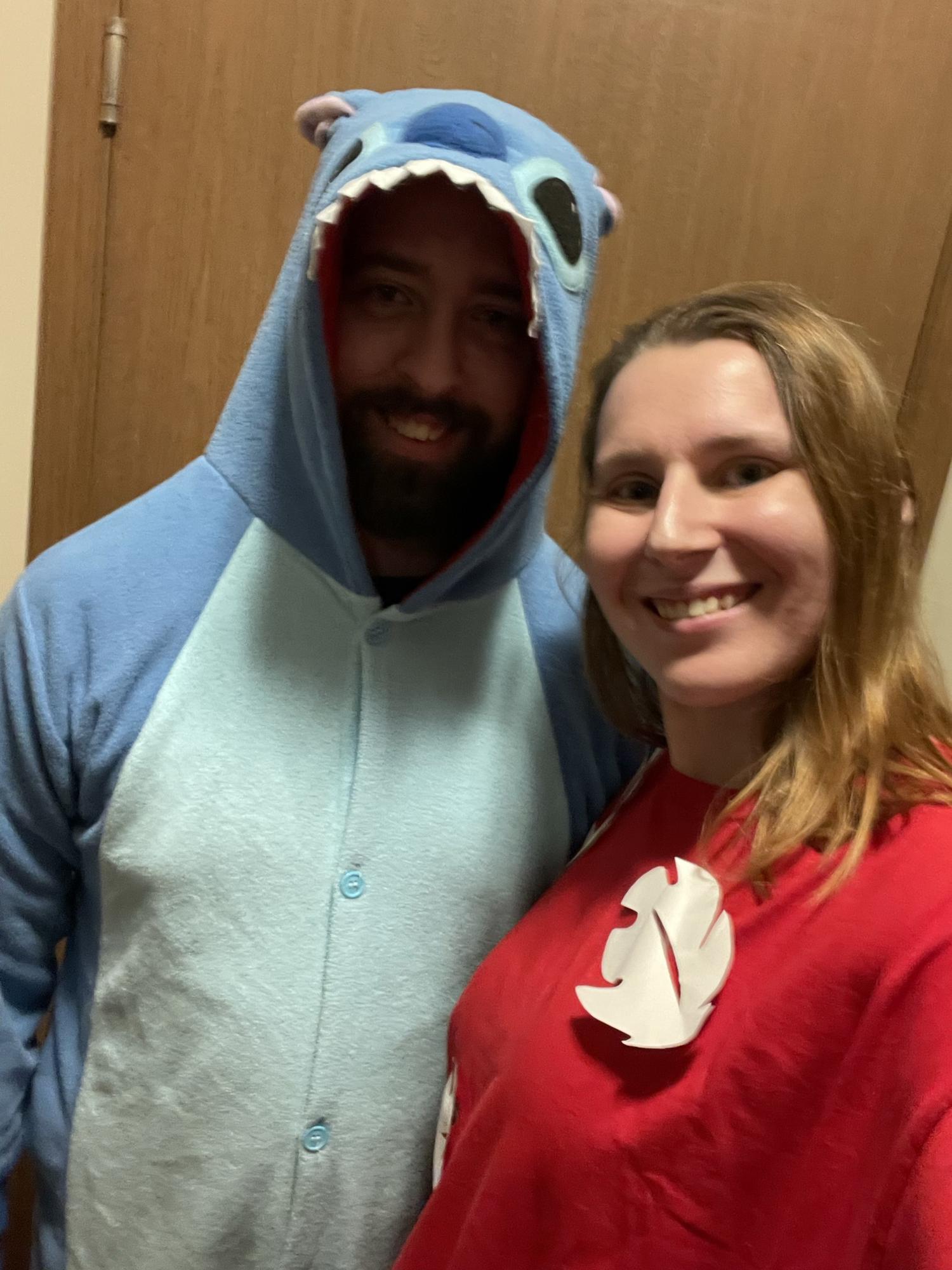 Halloween as Lilo and Stitch