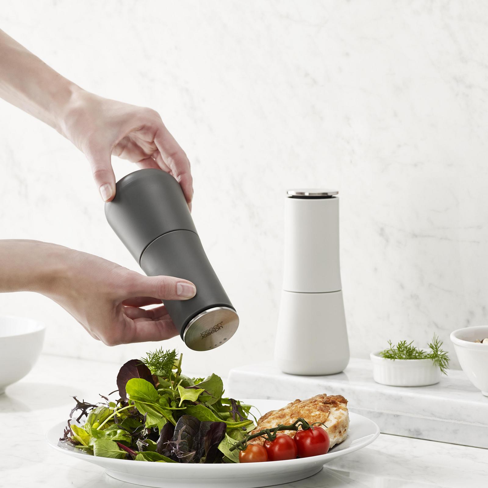 Joseph Joseph, Milltop™ Non-Spill Salt and Pepper Mill Set | Zola