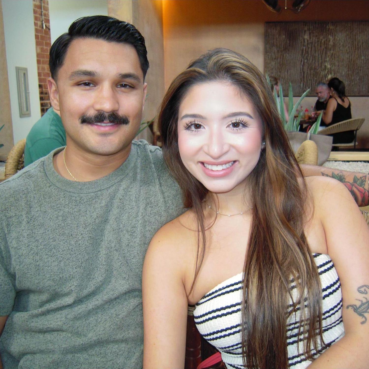 Marcus's mustache era!
