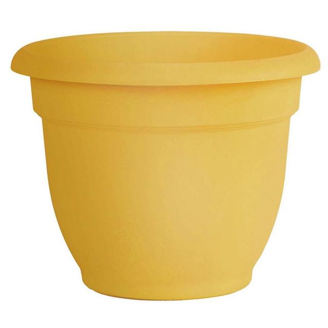 10" Ariana Planter with Self Watering Grid - Earthy Yellow - Bloem