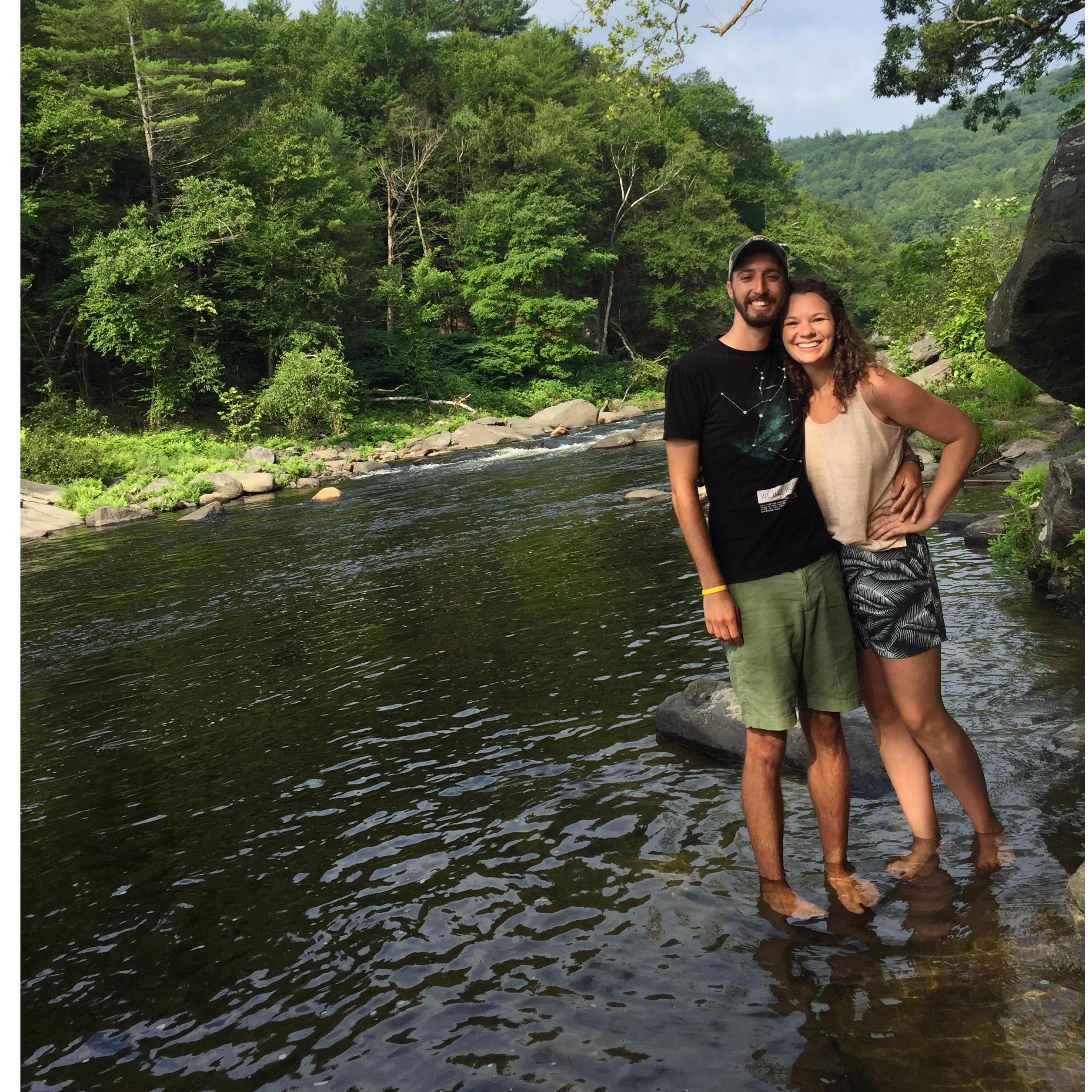 our first trip to MA together ("meet the girlfriend tour"), July 2017