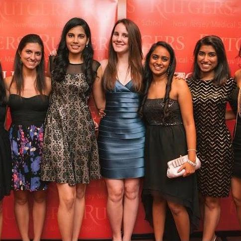 Amy at her fall formal first year of medical school!