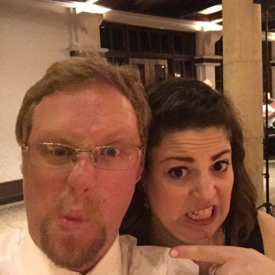 You can't deny our love in this picture...