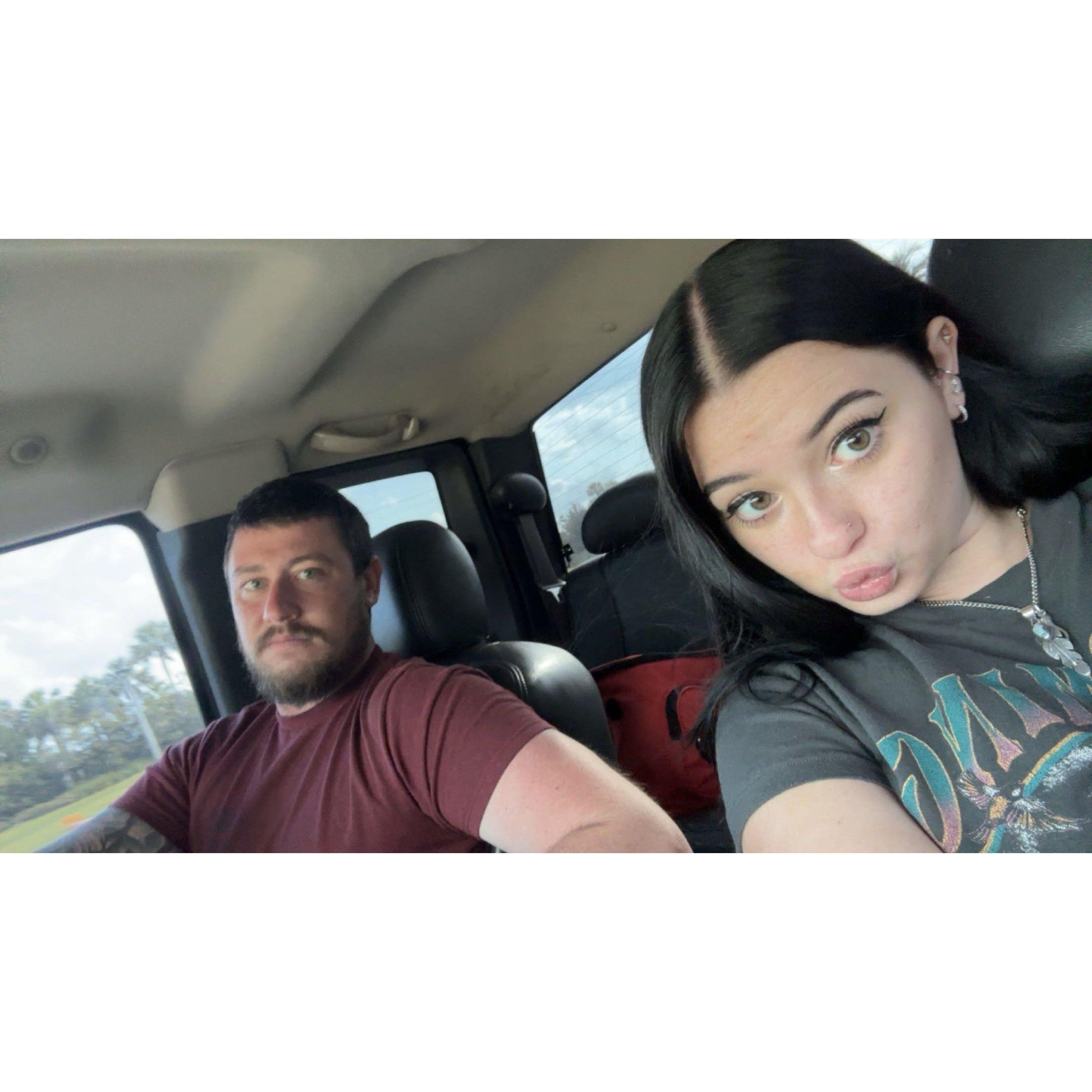 Another one of Danny's famous spontaneous date nights!