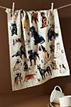Dog Breeds A-Z Dish Towel