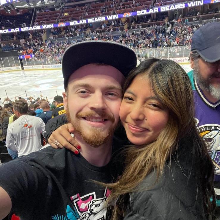 Our 1st Solar Bears game!