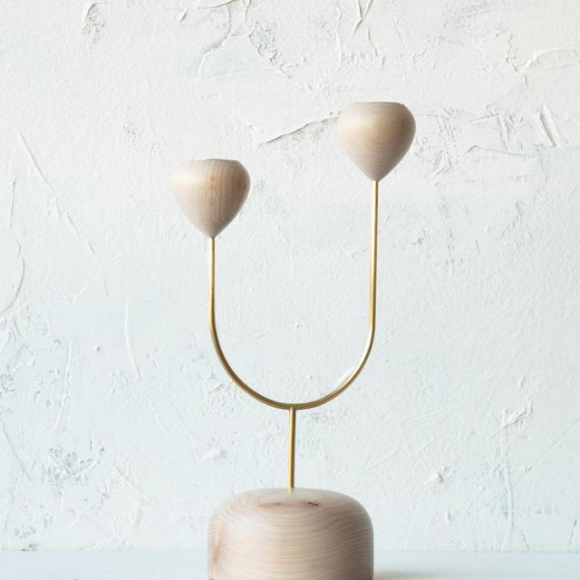 Tulip Candelabra - Maple