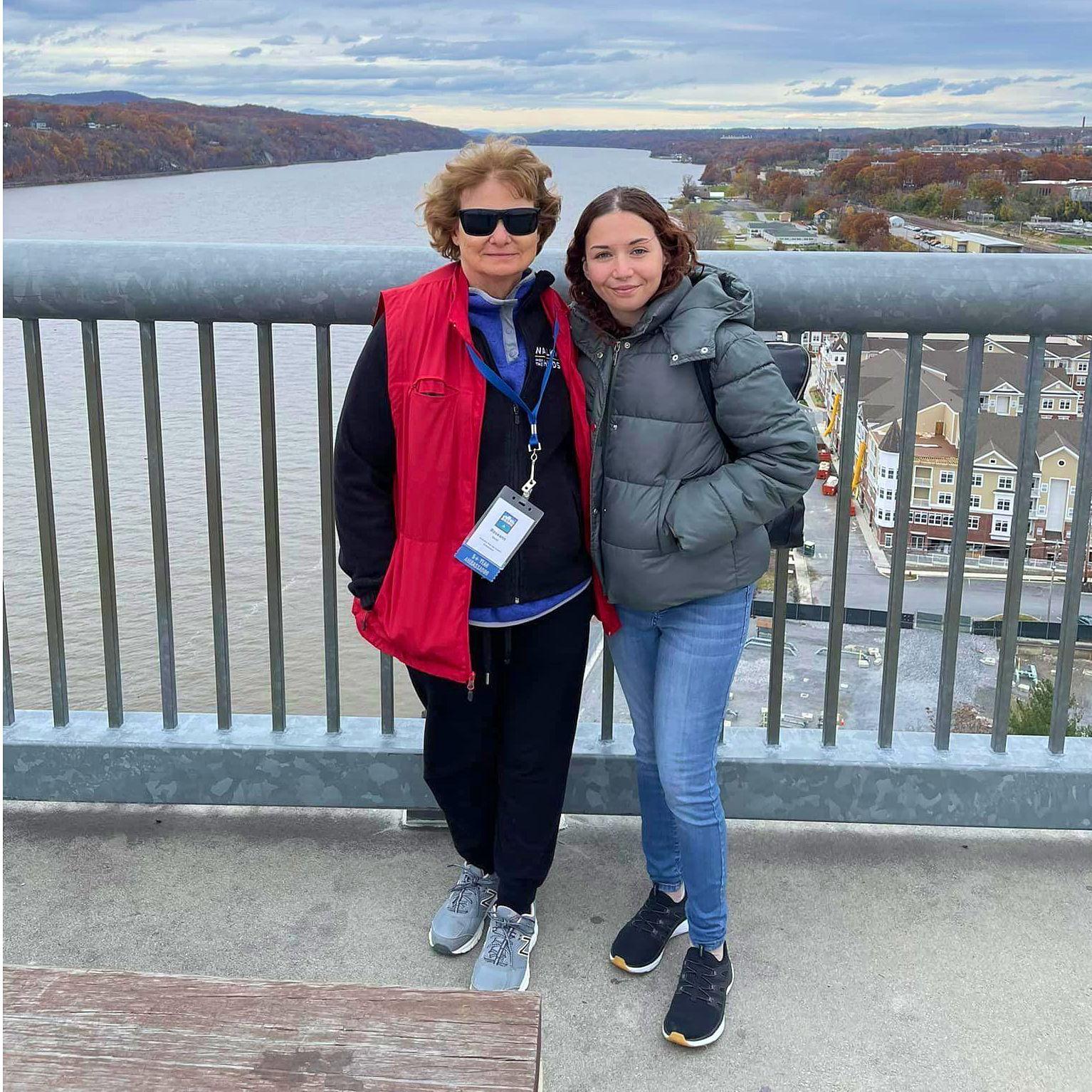 Walkway Over the Hudson with Grandma Q - November 2021