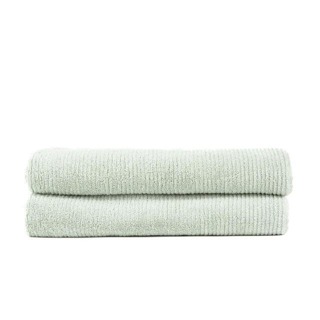 Ribbed Terry Bath Sheets