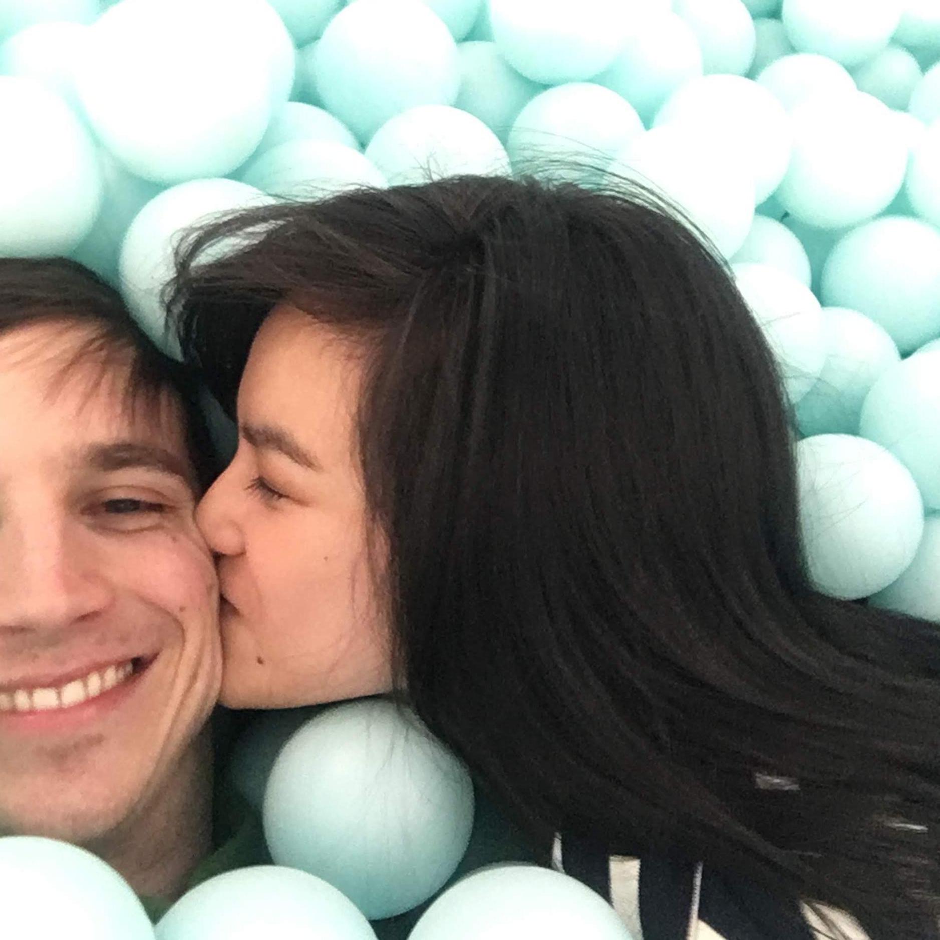 Adult-sized ball pit was exactly as fun as it sounds