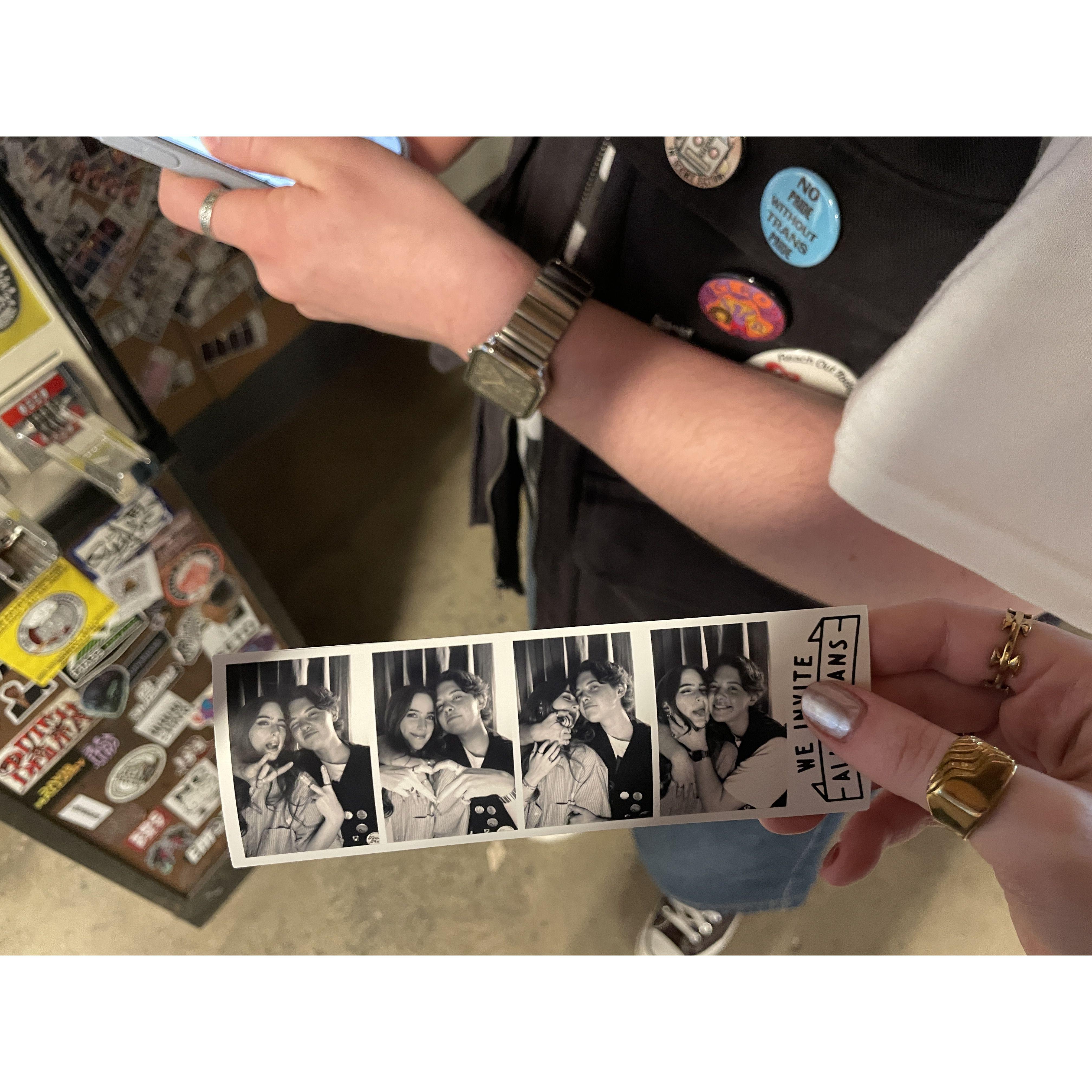 Of course another photo strip.