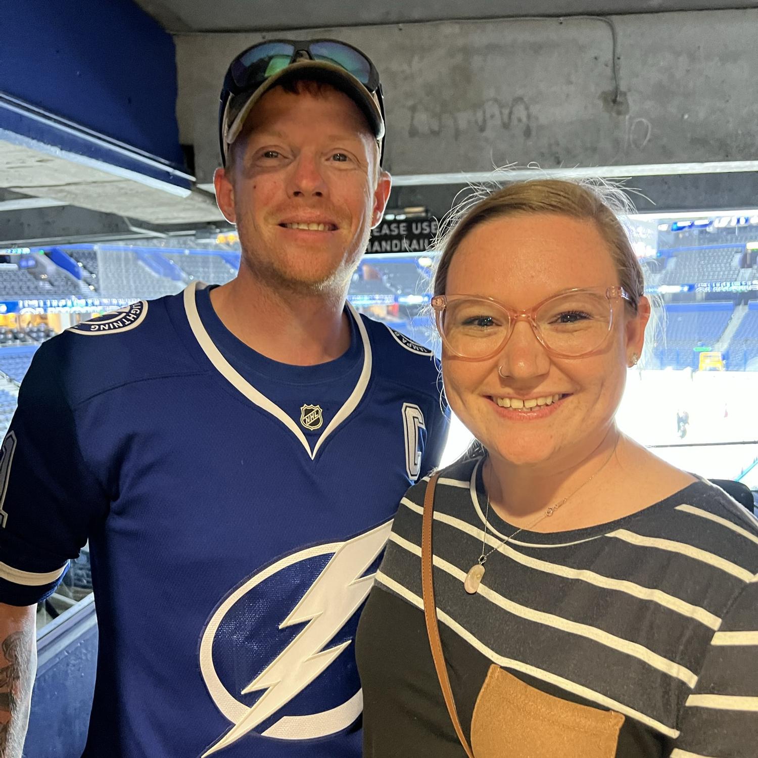 Our first Lightning game