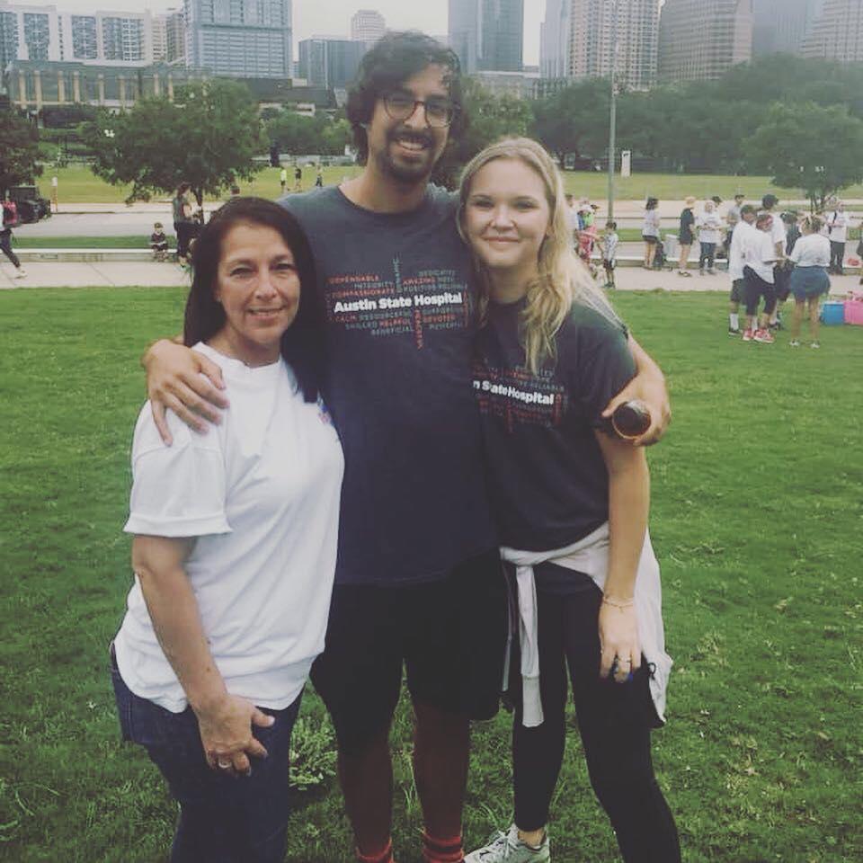 NAMI walk with mom