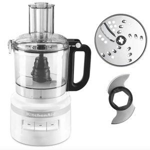 KitchenAid - Easy Store 7-Cup Food Processor - White