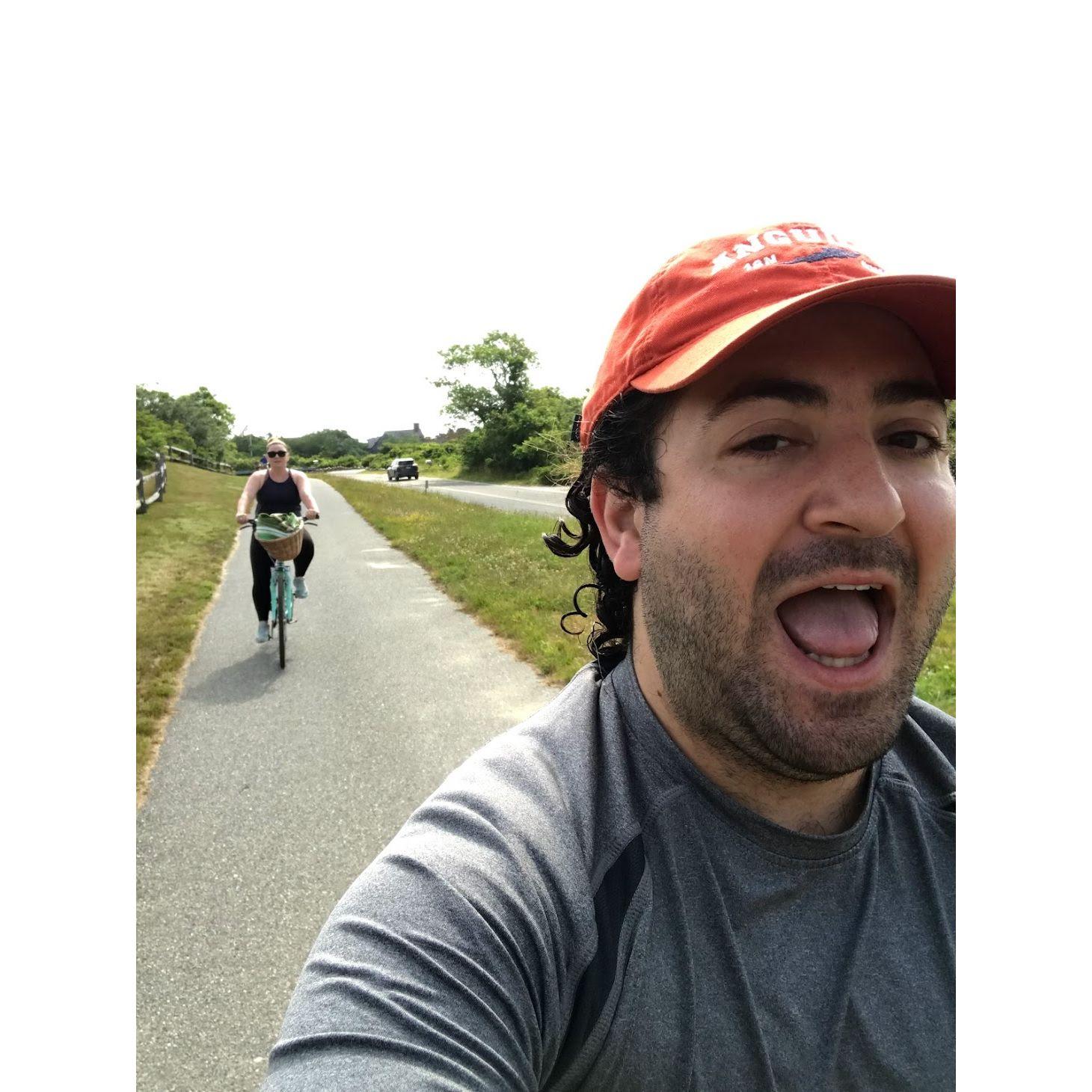 2018: Year five - Biking on Nantucket