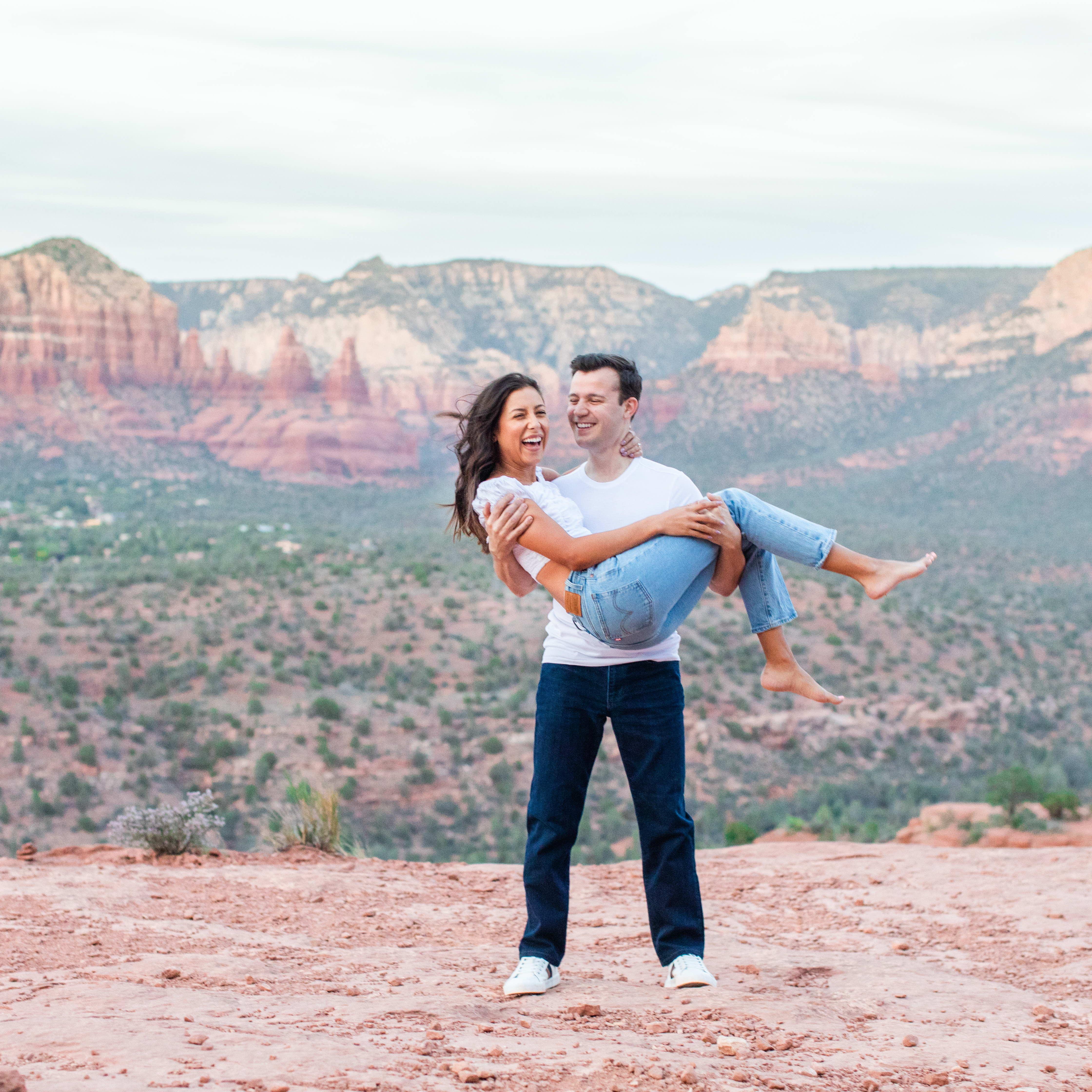 Engagement Shoot In Sedona