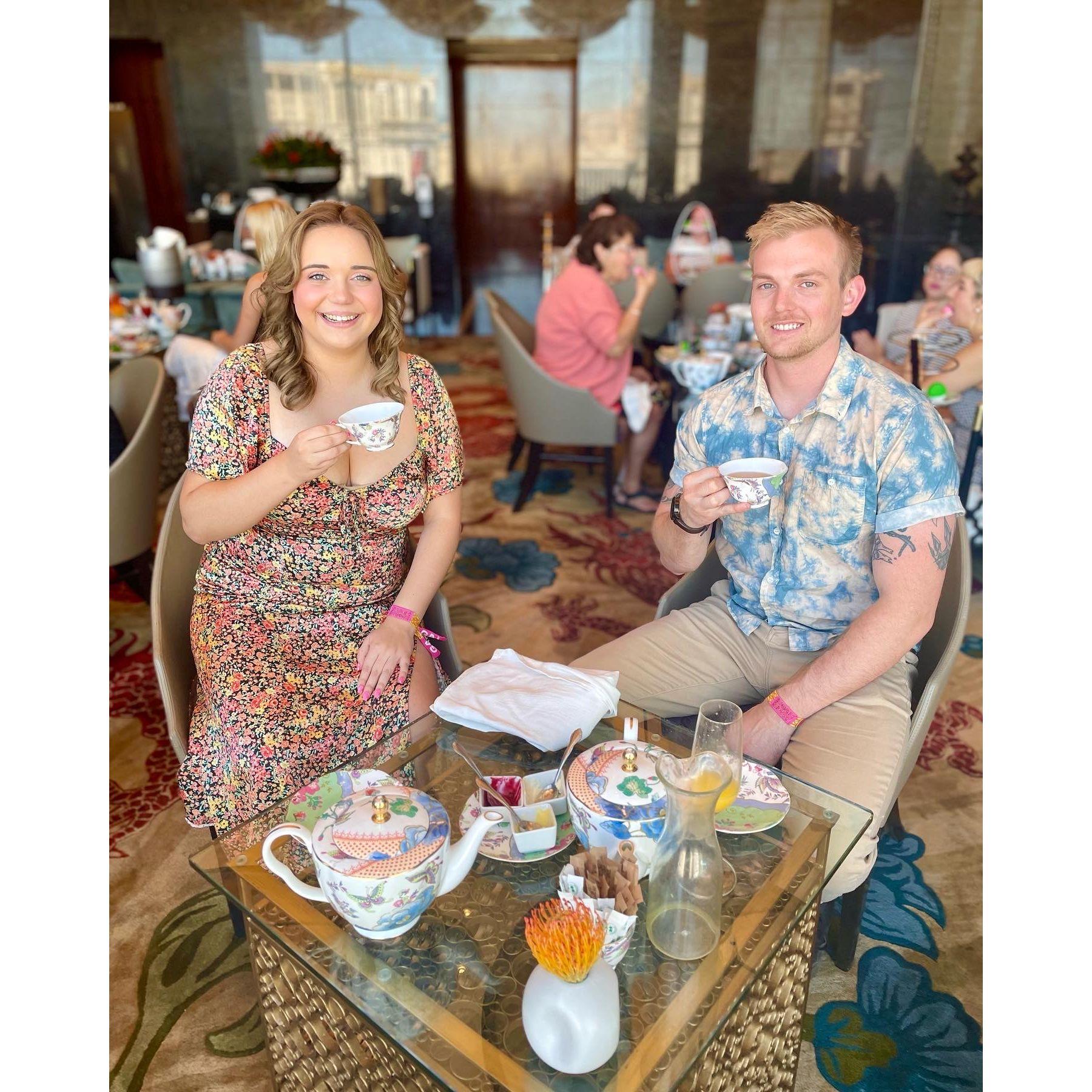 High tea in Las Vegas!