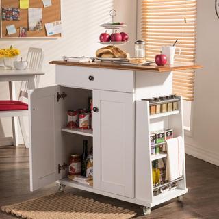 Balmore Kitchen Cart Trolley Cabinet