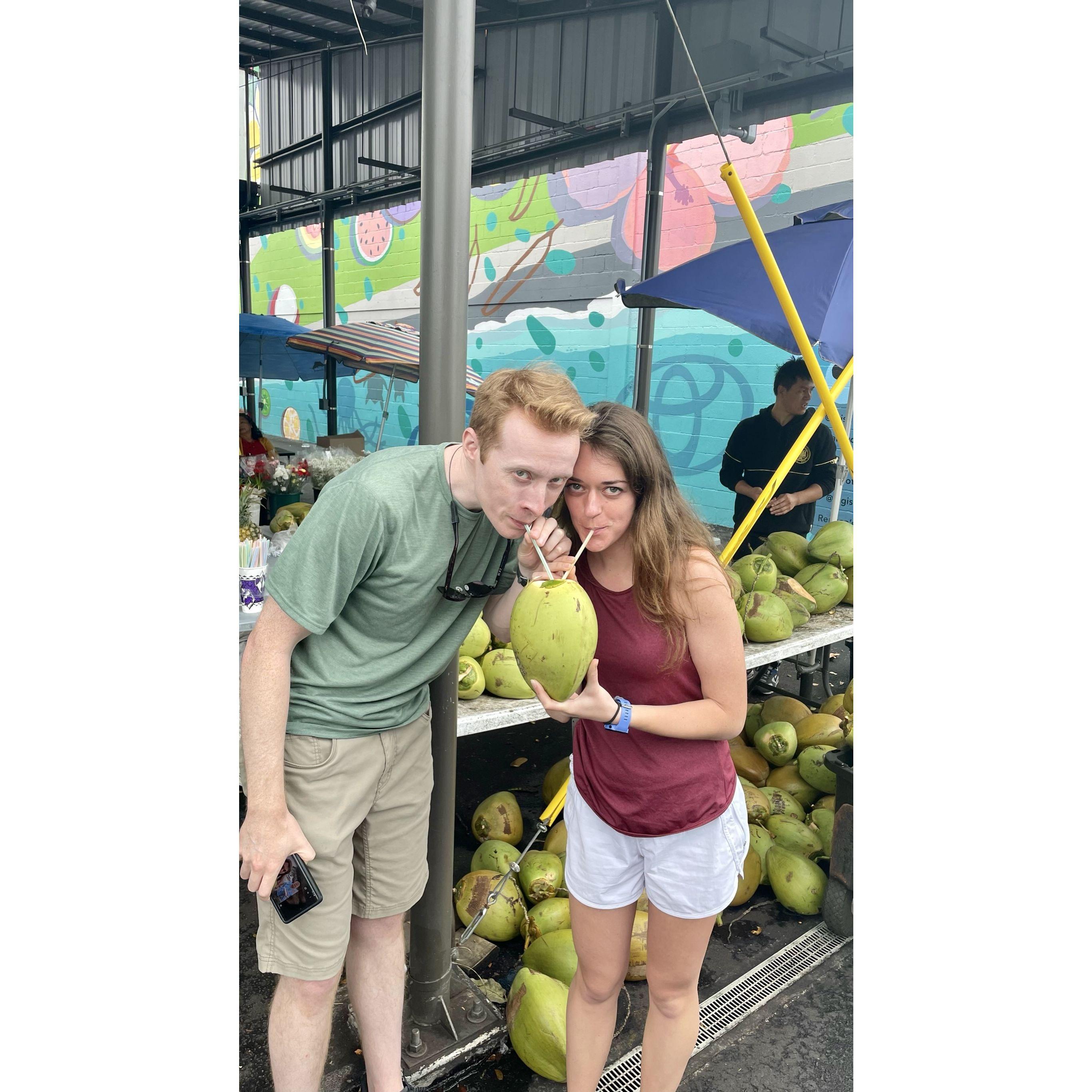 The freshest of fresh coconut water - February 2023