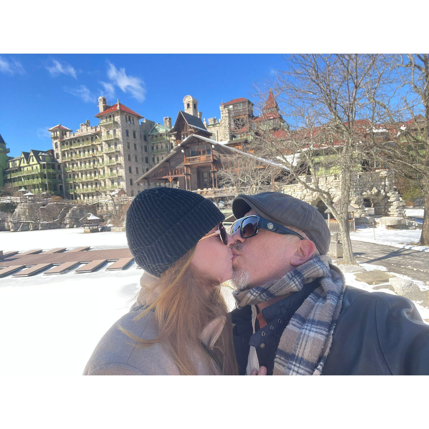 This is the day we were engaged at Mohonk Mountain House!