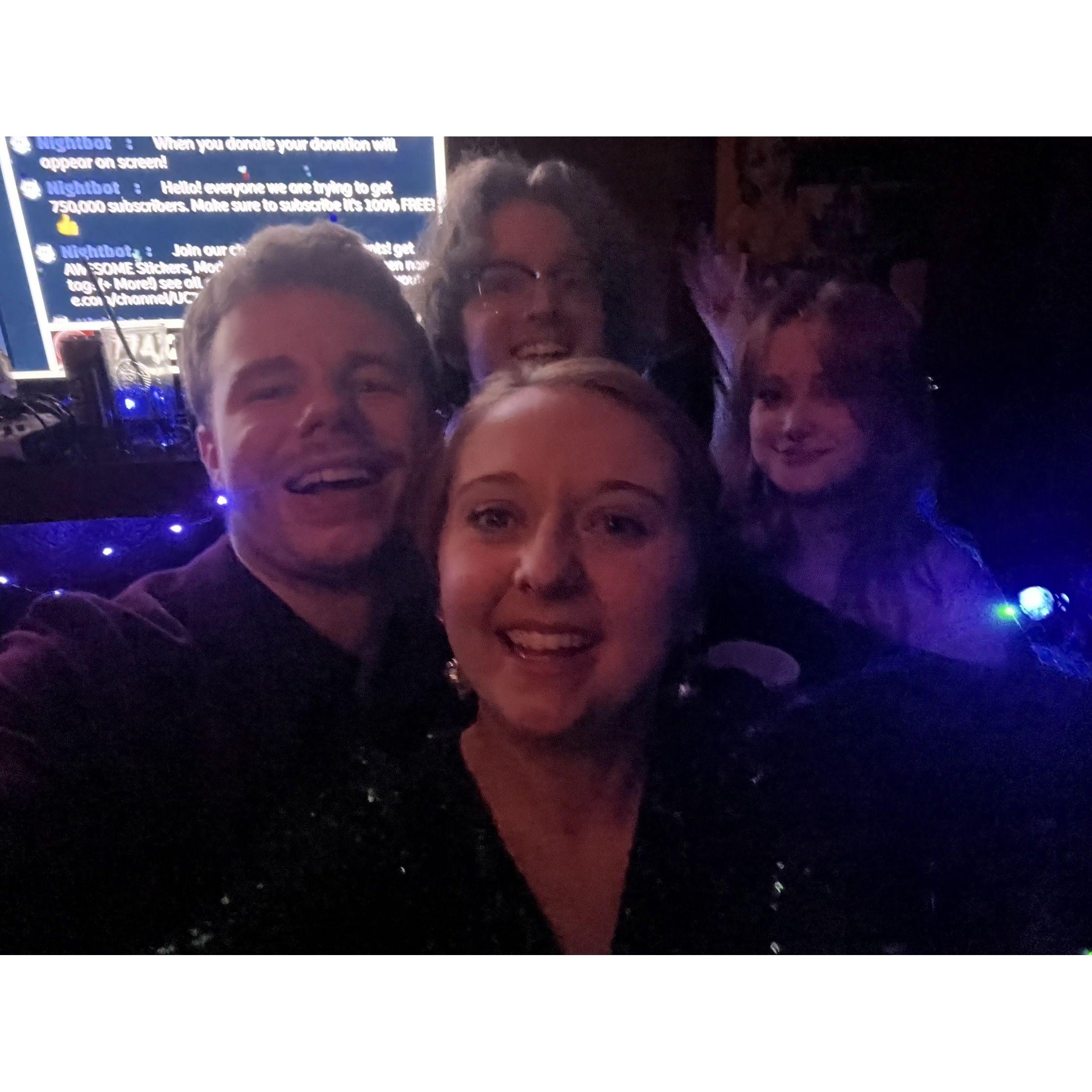 Ringing in the New Year with our favorite people, Jess and Nathan! 🎉🥂❤️