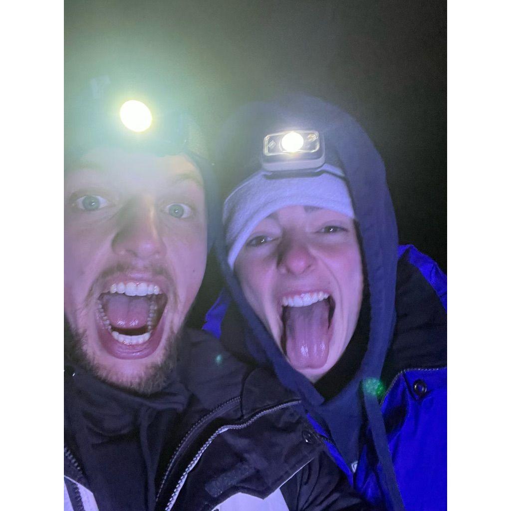 Hot Springs night hike (looking for Sara's phone) 01/2024