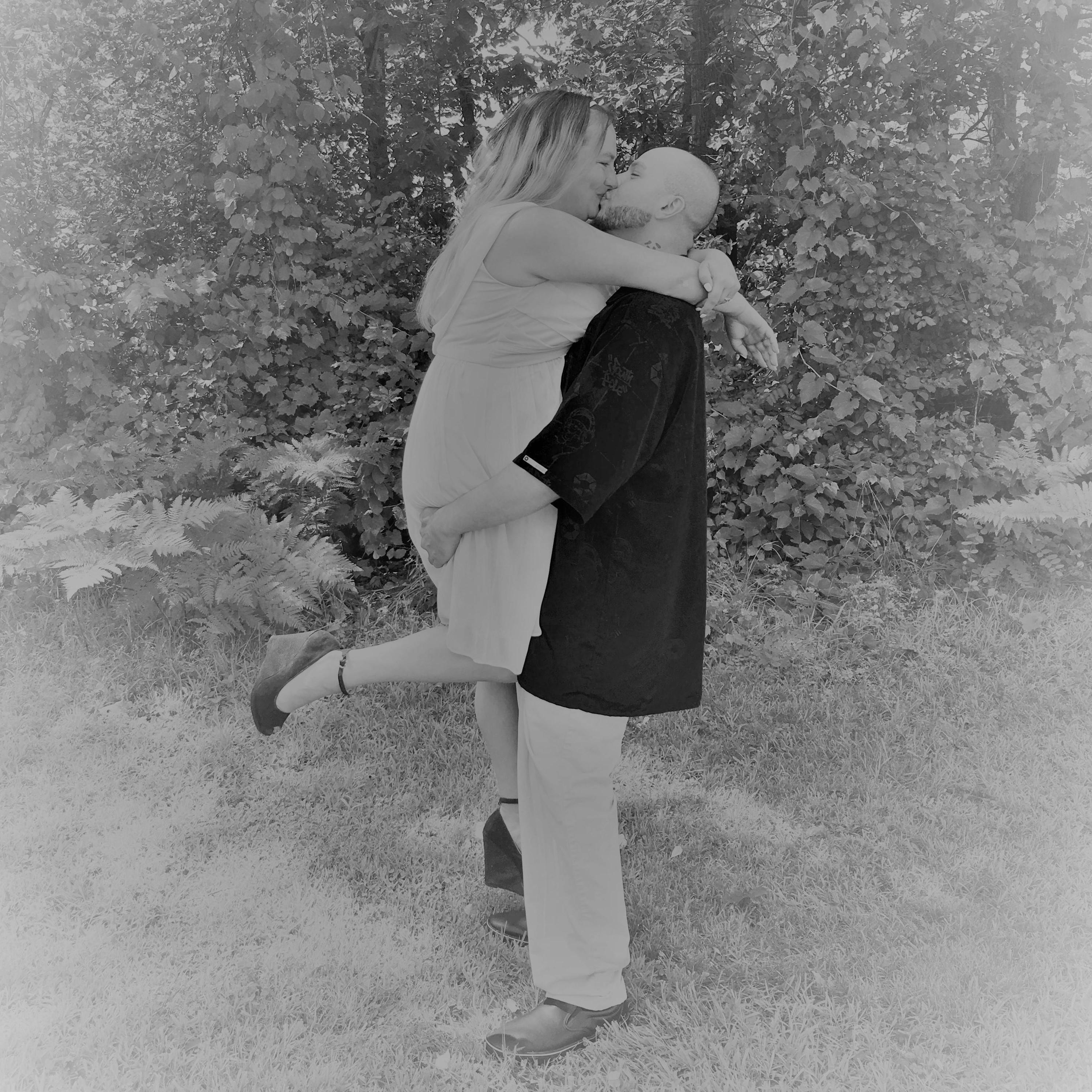 Engagement pictures taken by Junior Bridesmaid