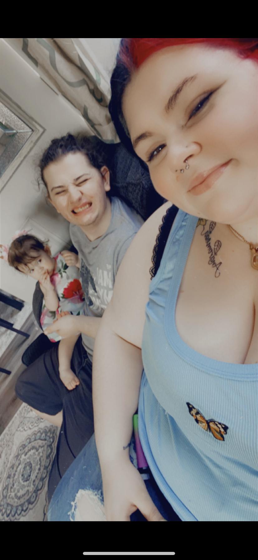Our 3rd Easter together. but our first as a family