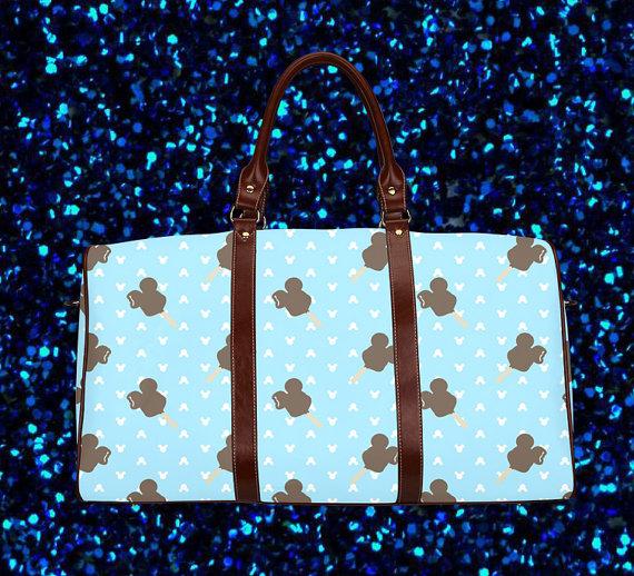 Mickey Ice Cream Bar Inspired Overnight Bag: LARGE