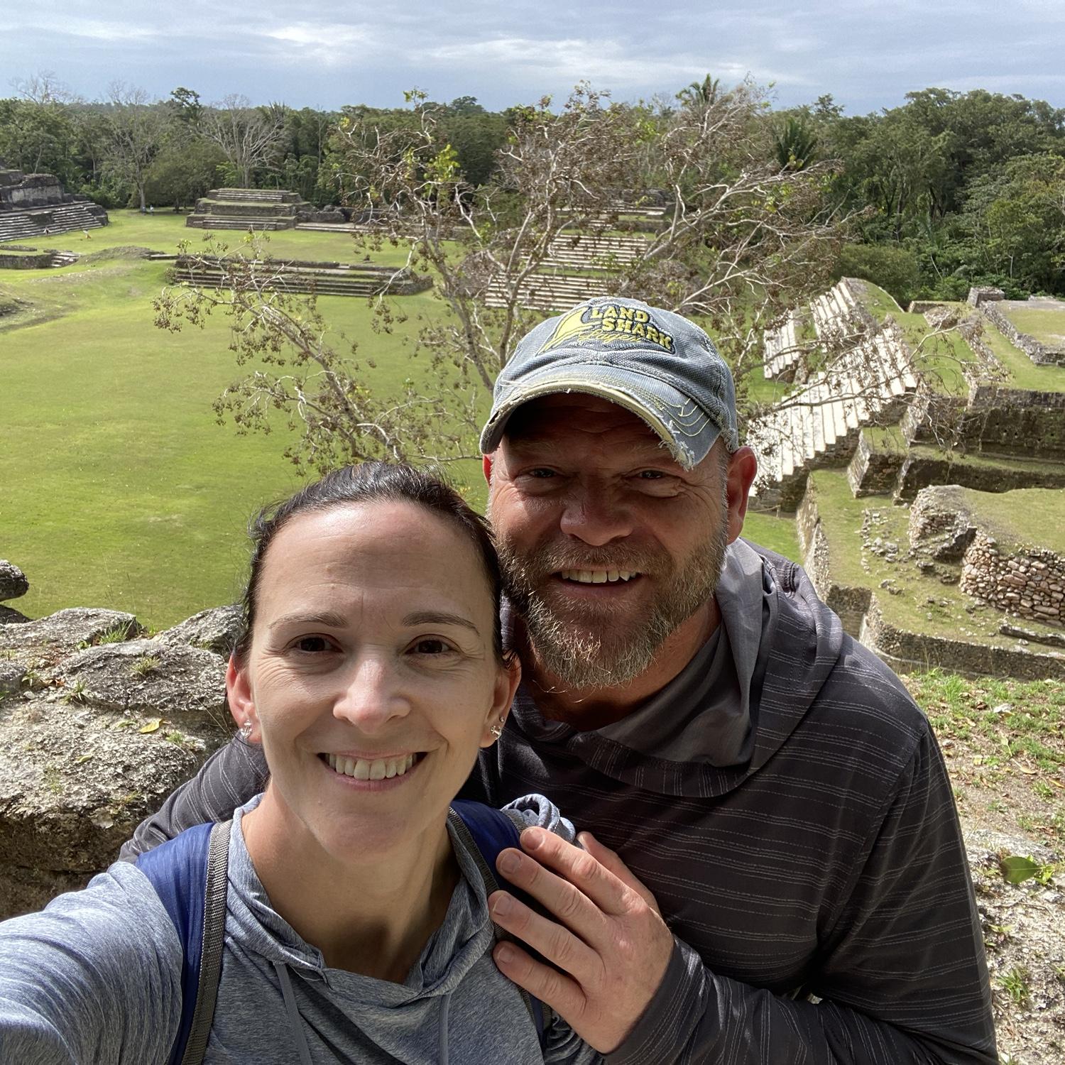 Altun Ha Mayan ruins in Belize, February 2023.