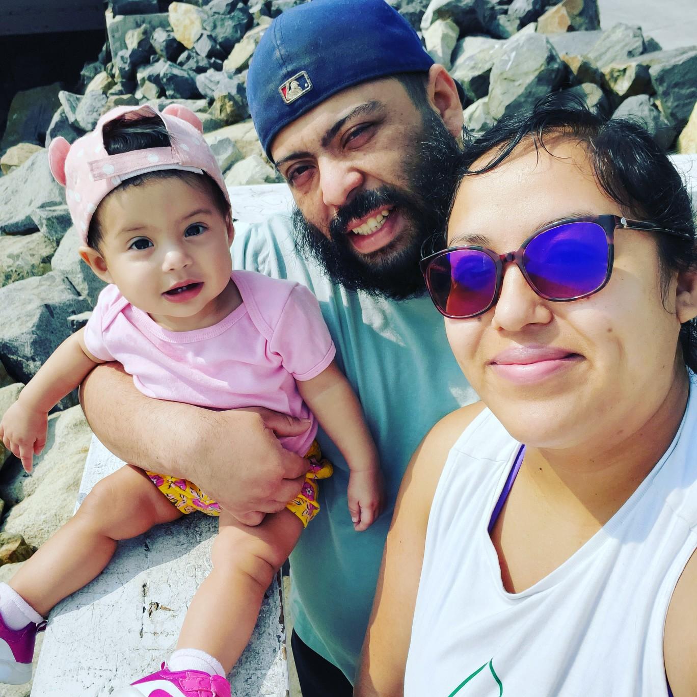 Our first trip to Redondo Beach as a family, this is the exact location where Ariel says he knew back in middle school that I was the one for him & it is the same place where he asked me to marry him.